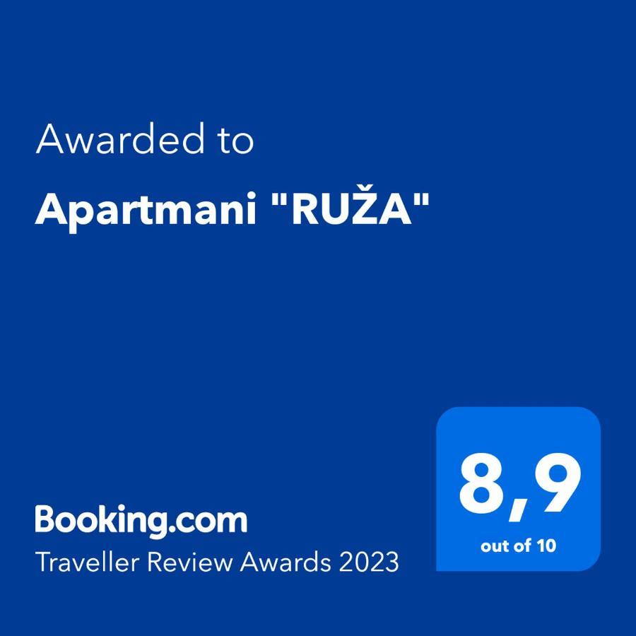 Apartmani "Ruza" Porat  Dış mekan fotoğraf